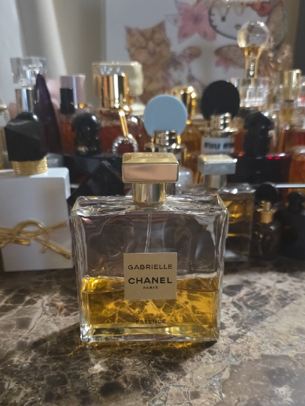 CHANEL Gabrielle Essence Perfume - Gold and Amber Bottle